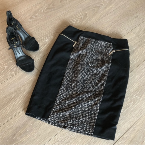 Michael Kors Pencil Skirt Zipper Pocket Detailing